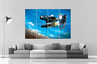 Motorcycle Cross Extrem Sport 02 Poster Great Format A0 Wide • $24.57