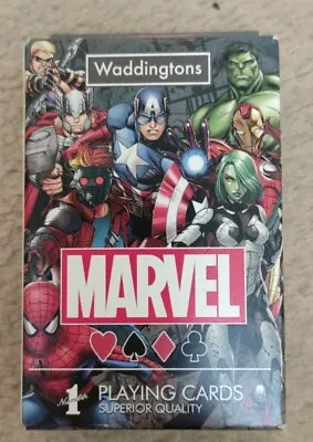 Waddingtons Number 1 Marvel Universe Comic Playing Cards. Original Still Sealed  • £3.49