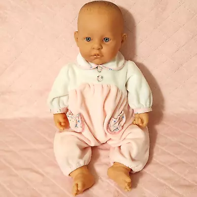 Adorable Vintage Berenguer  La Baby 20  Baby Girl Soft Body Realistic Doll • $24.99