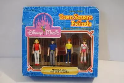 Vintage Disney Magic Town Square Mother Father Son Daughter Figures NIB Sears • $14.99