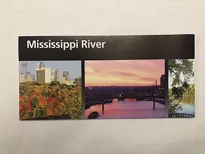 Mississippi River National Recreation Area Park Unigrid Brochure Map Minnesota • $2.20