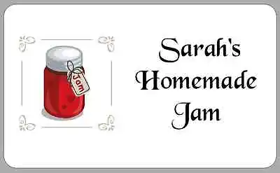 £2.70 • Buy Jam Pot Jar Stickers Personalised Multi-Use Labels For Homemade Preserves