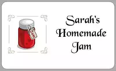 £2.70 • Buy Jam Pot Jar Stickers Personalised Multi-Use Labels For Homemade Preserves