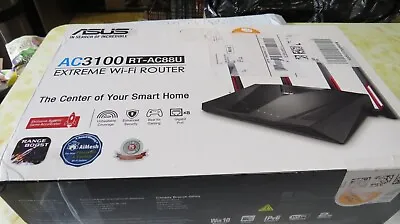 ASUS AC3100 1000 Mbps 8 Port 2167 Mbps Wireless Router (RTAC88U) • $81.93