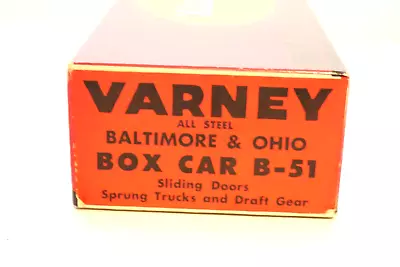 Baltimore & Ohio Box Car B-51 No 467996  -- Varney Ho Model • $15