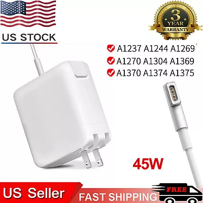 L-tip 45W AC Adapter Laptop Charger For Apple MacBook Air 11  13  2009 2010 2011 • $12.95