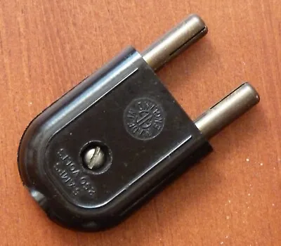 Vintage 2 Pin Male Plug 250 V / 5 A For Leak Quad Etc Amplifier • $14