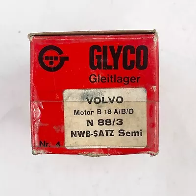 NOS! Glyco N88/3 Bushing Set For Volvo • $49.99