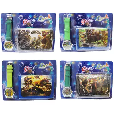 Ninja Turtles - Kid Child Boy Girl Accessories Watch & Wallet Electronic Toy Set • $4.95