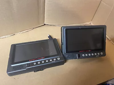 Lot Of 2 Safety Vision SV-LCD70A 7  TFT LCD Monitor • $54