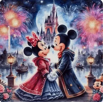 Mickey Mouse And Minnie Mouse (6) Cross Stitch Pattern • £5