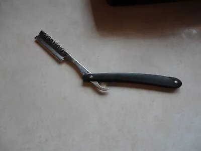 VintageAntique E. WECK & SON STRAIGHT EDGE BARBER RAZOR SALON SHAVETTE • $8