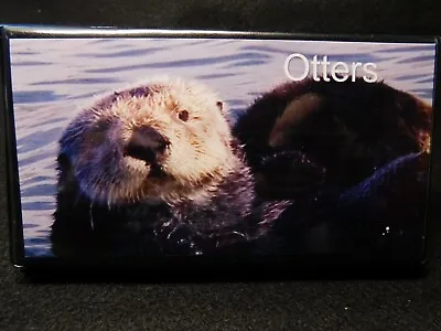 Elongated Pressed Penny Souvenir Album Book .. Otters • $6.50