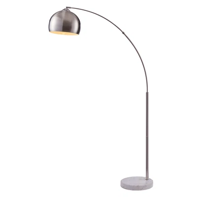 £97.99 • Buy Standard Arc Curved Floor Lamp, Modern Lighting, Silver Nickel