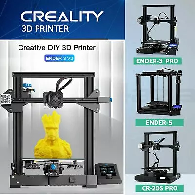 $359 • Buy Creality Ender-3 V2 3 Pro Ender 5 5 Pro 3D Printer DIY Kit/PLA Filament Lot AU