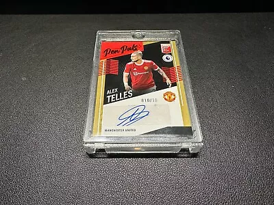 Pen Pals Alex Telles Signed 10/10 Panini 2021/22 Premier League Trading Cards • £100