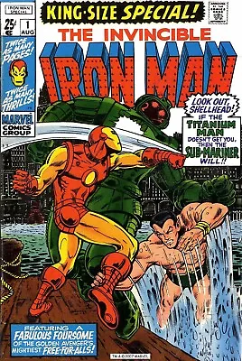 IRON MAN  Comics 1968- 2008 On PC DVD Rom - OVER 400 ISSUES • £3.99