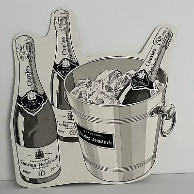 Commercial  Advertising Art Pen And Ink 1970s Original Illustration Champagne  • £12.50