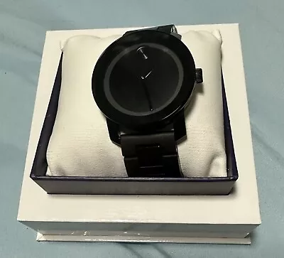 Movado BOLD TR90 Men's 42 Mm Watch - Black • $300