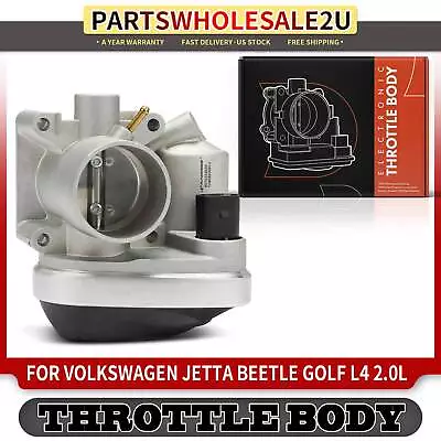 Electronic Throttle Body Assembly For Volkswagen Beetle 01-05 Jetta Golf L4 2.0L • $59.99