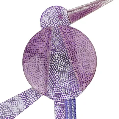 LEA STEIN PARIS Brooch Great Beak Bird In Purple Acetate Handmade Paris France • $135