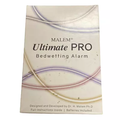 Malem Ultimate Bedwetting Enuresis Alarm-Battery Included-Blue-1Pack • $104.99