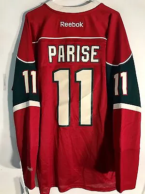 $49.99 • Buy Reebok Premier NHL Jersey Minnesota Wild Zach Parise Red Sz XL