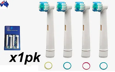 Precision Clean Oral B Replacement Soft Bristles Electric Toothbrush Head X4  • $3.95