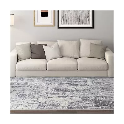 Arthur Beige Easy Clean Modern Large 8x10 Area Rug 8x10 - Area Rugs For Livin... • $169.79