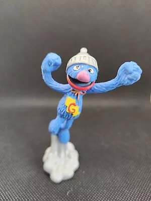 Super Grover: Sesame Street Vintage Figurine • $16.95