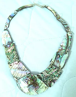 ABALONE SHELL NECKLACE Retro-Collectible • $30