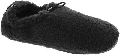 Women's Shoes UGG PLUSHY SLIPPER 1143952 Indoor Slip Ons BLACK • $75