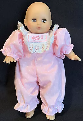 VTG 1988 ZAPF Creation BALICA BABY DOLL 9” Tiger Toys Sleepy Eye Vinyl Cloth • $19.99