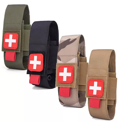 Tactical Molle Tourniquet Organizer Medical Pouch Military EMT Tool Waist Bag US • $7.79