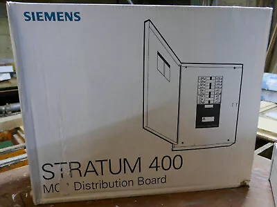 Siemens Distribution Board. 3 Phase 6 Way  Stratum 400 • £95