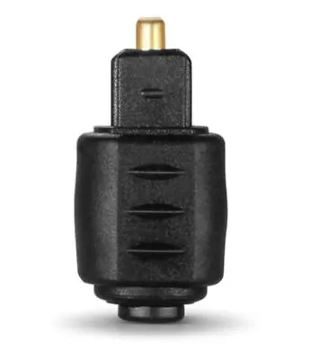 Toslink Digital Male To 3.5mm Female Jack Optical Audio Adapter • £5.95