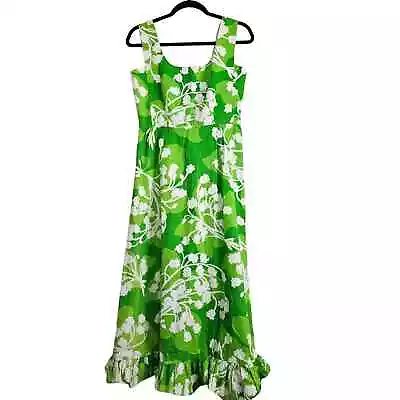 Malia Honolulu Sleeveless Maxi Dress With Ruffle  • $125