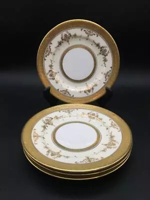 Set Of 4 Minton Riverton K227 6 1/4  Bread & Butter Plates Ch7030 • $299.95