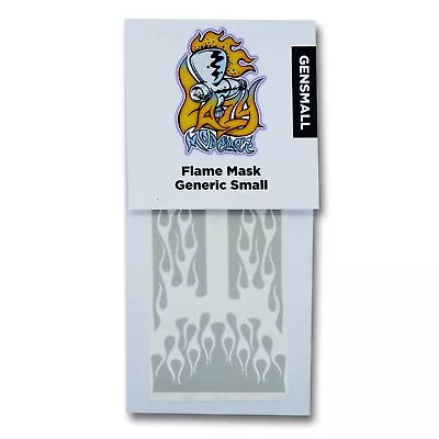 Flame Paint Stencil Template Small For 1/24-25 Revell AMT Monogram • $9.65