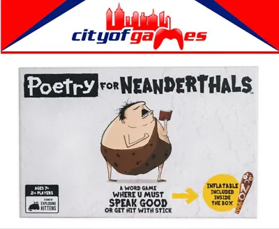 Poetry For Neanderthals Card Game Brand New • $44.95
