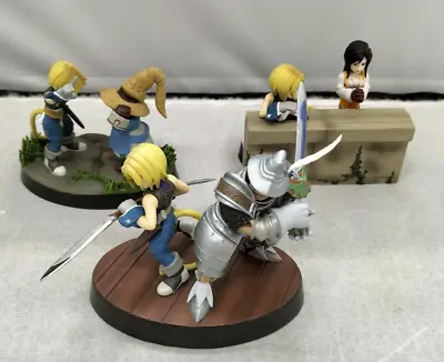 Final Fantasy IX Diorama Figures Complete Set Zidane Vivi Garnet • $128