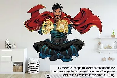 £17.99 • Buy Dr. Strange Marvel Avengers 3d Wall Sticker Removable Children Bedroom Vinyl