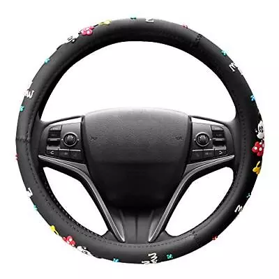 Finex Silicone 3D Mold Minnie Mouse Auto Car Steering Wheel Cover Universal Fit • $31.99