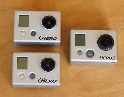 3x Gopro Hero Hero2 Not Working Parts Display Repair • $24