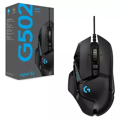 $69.70 • Buy Logitech G502 HERO High Performance Gaming Mouse (Free Postage)