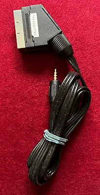 Video Sender Receiver Transmitter Cables  1.2M Lead Scart To 3.5mm Jack • £8.99