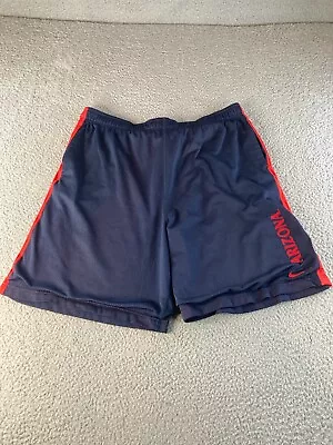 Nike Arizona Wildcats Men's Basketball Shorts Large U Of A Used Dri Fit NCAA • $14.20