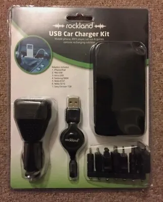 Rockland Car Charger Kit (also Fits IPhone) F84559 • £7.49