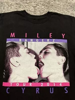 Miley Cyrus Bangerz Tour 2014 Concert T-Shirt Unisex Tee S-4XL VN1846 • $18.99