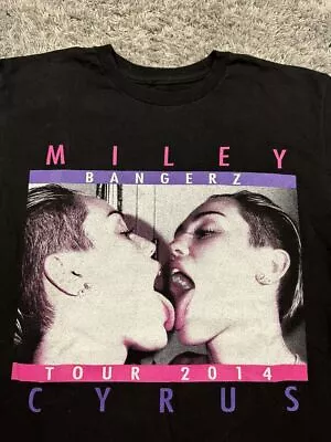 Miley Cyrus Bangerz Tour 2014 Concert T-Shirt Unisex Tee S-4XL • $16.99